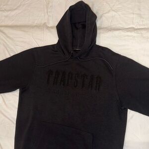 Trapstar Blackout Logo Hoodie Size XL